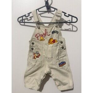 Disney Winnie the Pooh Vintage 100 Acre Collection Baby Overalls Size 12M